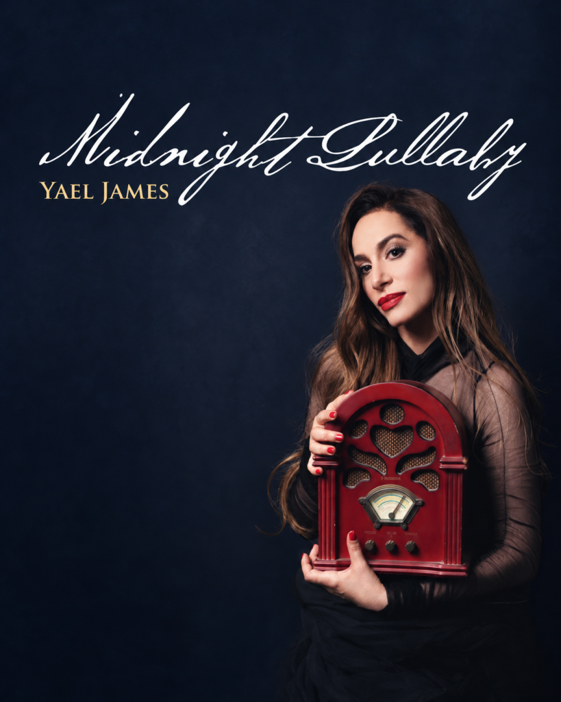 Cover artwork for MIDNIGHT LULLABY, a single by YAEL JAMES.